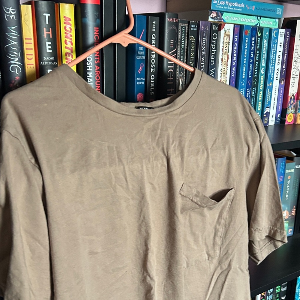 Fashion Nova Tan Long Sleeve Tee